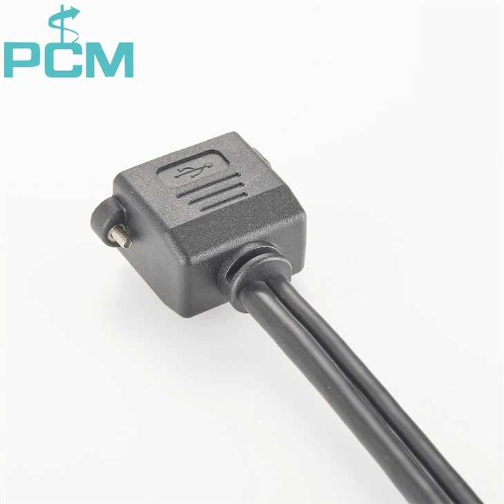 Dual Port USB-A and USB-C Cable