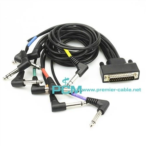 Cablu audio PAD pentru tobe electrice TRS tată la conector DB25 tată Se potrivește Alesis DM6 USB Express