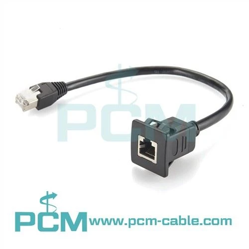 Cablu de montare pe panou RJ45 Snap-in