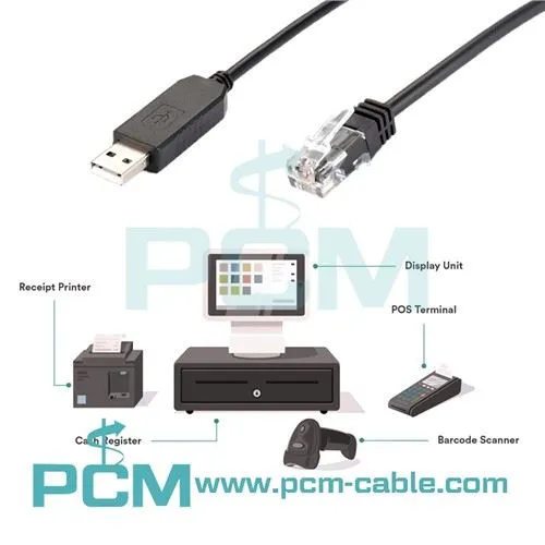 Cablu serial USB la RJ11 RJ12