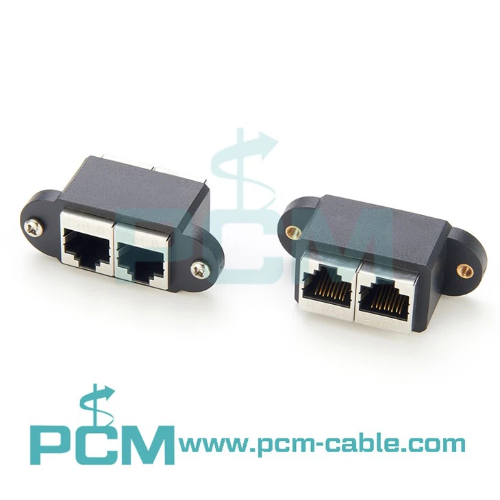 Mufă Ethernet dublă