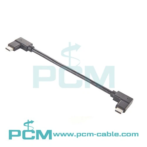 Cablu USB-C 3.1 la 90 de grade la tip C