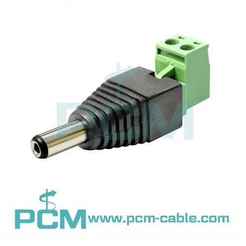 DC Barrel Plug la 2-Pini Terminal Block Adaptor