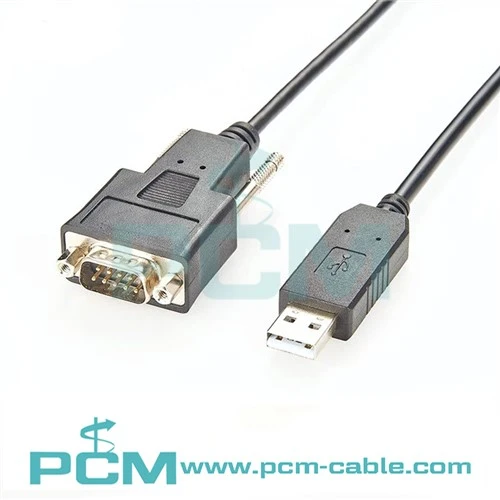 Cablu USB la RS232 W Electronică încorporată Conector DB9M cu FTDI