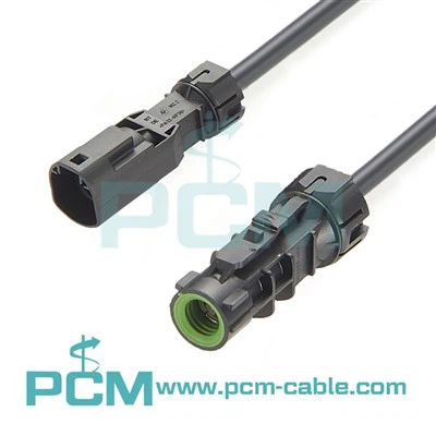 Mufă dreaptă HSD la mufă dreaptă HSD Cablu impermeabil IP67