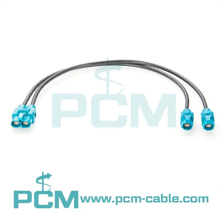 High-Performance H-MTD Dual to Single Adapter Cable for ADAS and Infotainment Systems