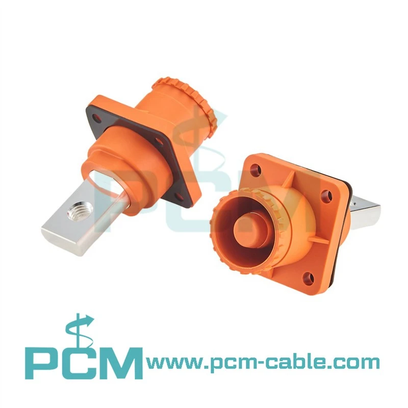 Energy Storage Connector Panel Mount Receptacle with Flange 12mm Energy Storage Connector Panel Mount Receptacle with Flange 12mm