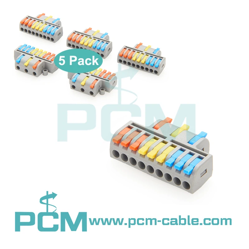 FD-39 Quick Wire Connector Push-in Terminal Block 3 in 9 out FD-39 Quick Wire Connector Push-in Terminal Block 3 in 9 out