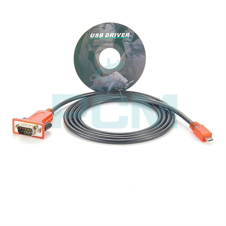 Cablu adaptor serial Micro USB la RS232 DB9 Convertor serial micro USB
