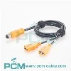 Cablu M12 A cod 8 pini la dublu USB A